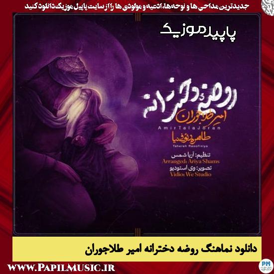 دانلود مداحی استودیویی روضه دخترانه از امیر طلاجوران